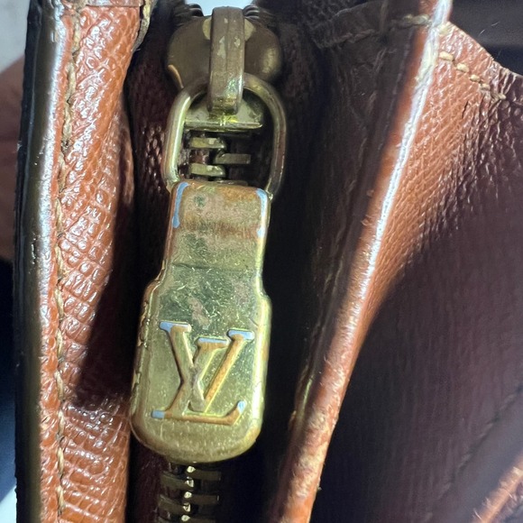 Louis Vuitton Monogram Canvas Tresor Wallet Vintage Brown Made in USA - Picture 5 of 13